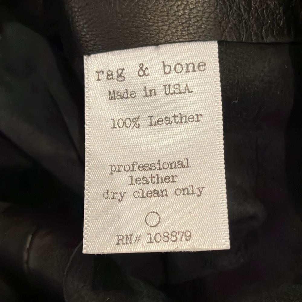Rag & Bone leather dress - Picture 6 of 6
